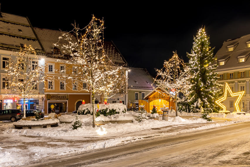 Weihnachtsbeleuchtung in Feldkirchen